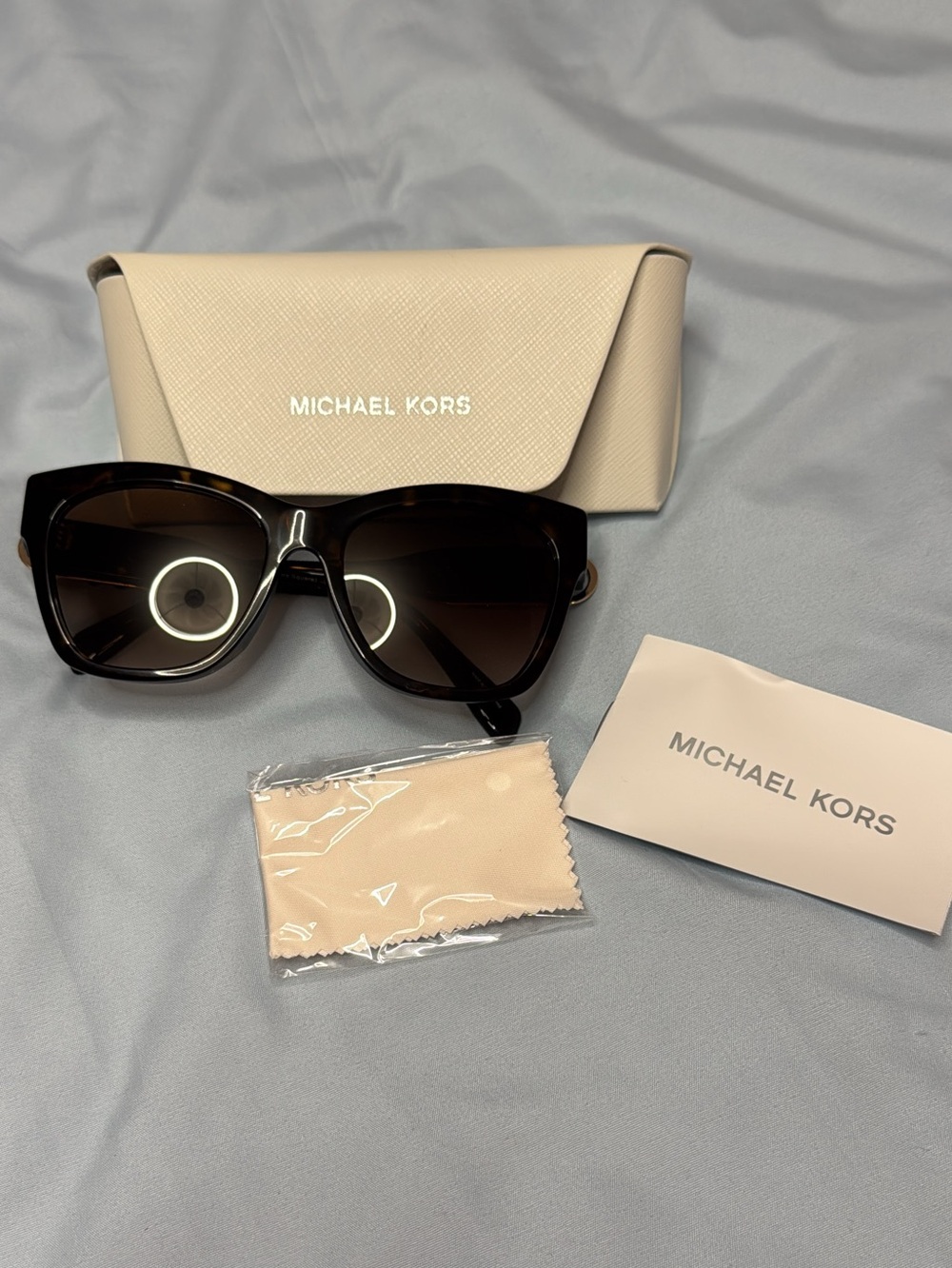 Michael Kors Authentic MK2182U Empire Square sunglasses in tortoise
